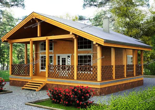 цены строительство деревянного дома 100 м. кв.